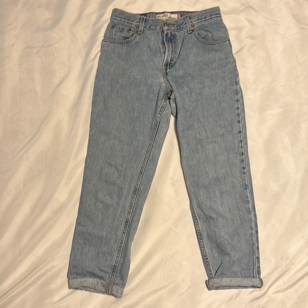 Vintage Levi’s relaxed tapered jeans 550 size 8s